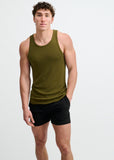 St33le Rib Stretch Modal Tank Top (16004-03)