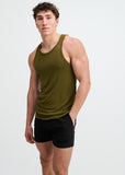 St33le Rib Stretch Modal Tank Top (16004-03)