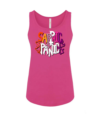 VRS Feminine Fit Sapphic Panic Tank Top