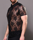 Andrew Christian UNLEASHED Lace Muscle Shirt (10376)