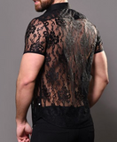 Andrew Christian UNLEASHED Lace Muscle Shirt (10376)