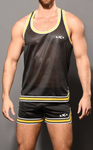 Andrew Christian Baller Mesh Tank (2931)