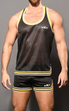 Andrew Christian Baller Mesh Tank (2931)