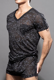 Andrew Christian Military Burnout Tee (10381)