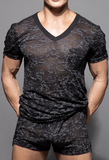 Andrew Christian Military Burnout Tee (10381)