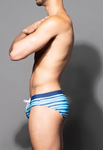 Andrew Christian Surf Stripe Swim Bikini (70036)