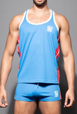 Andrew Christian Phys. Ed. Gym Mesh Varsity Tank (2952)