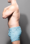 Andrew Christian Mykonos Skinny Stretch Jean Shorts (6785)