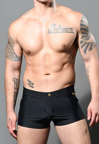 Andrew Christian Cargo Swim Trunk (70106)