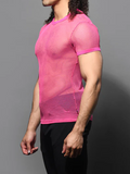 Andrew Christian Cotton Candy Mesh Tee (10408)