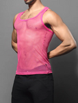 Andrew Christian Cotton Candy Mesh Tank (2969)