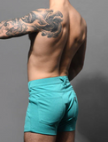 Andrew Christian Skinny Stretch Jean Shorts (6817)