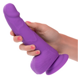 Neon Silicone Studs 6" Dildo