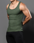 Andrew Christian Basic Ribbed Tank (2983)