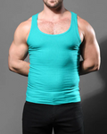 Andrew Christian Basic Ribbed Tank (2983)