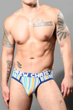 Andrew Christian Sorrento Stripe Brief w/ ALMOST NAKED® (93295)