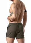 Locker Gear Sweat It Back Zip Short (LK0974)