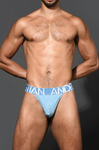 Andrew Christian Essential Rib Y-Back Thong w/ ALMOST NAKED® (93345)