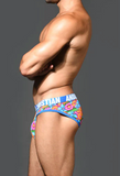 Andrew Christian Abundant Floral Brief w/ ALMOST NAKED® (93473)