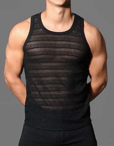 Andrew Christian Erotic Lace Muscle Tank (20027)