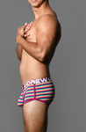 Andrew Christian Colony Stripe Boxer w/ ALMOST NAKED® (93494)