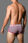 Andrew Christian Colony Stripe Boxer w/ ALMOST NAKED® (93494)