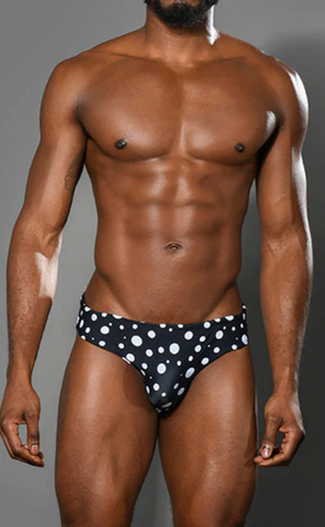 Andrew Christian Polka Dot Swim Bikini (70124)