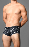 Andrew Christian Polka Dot Pocket Swim Trunk (70125)