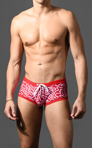 Andrew Christian Pop Art Swim Trunk (70142)