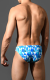Andrew Christian Surf Swim Bikini (w/ Mesh Contrast) (70151)