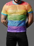 Andrew Christian Pride Mesh Tee (10439)