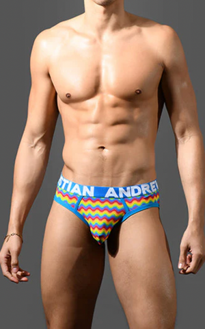 Andrew Christian Pride Wave Brief w/ ALMOST NAKED® (93565)