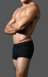 Andrew Christian Black Camo Cargo Swim Trunk (70164)