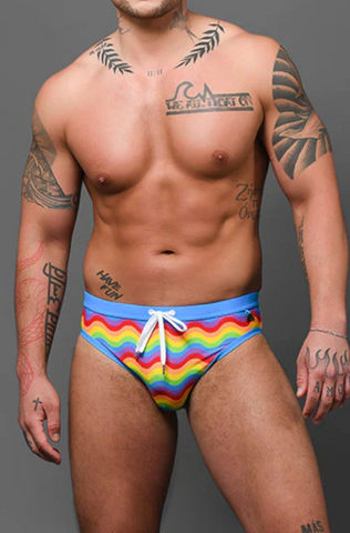 Andrew Christian Pride Wave Swim Bikini (70168)