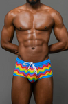 Andrew Christian Pride Wave Swim Trunk (70169)