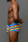 Andrew Christian Pride Wave Swim Trunk (70169)
