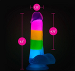 Blush - Neo Elite-Glow in the Dark-Rainbow Rave 6.5" (9.82409)