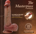 Blush - Renaissance - Raphael 9.5" Sliding Foreskin Dildo w Squeezable Balls (9.33403)