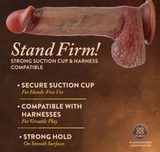 Blush - Renaissance - Raphael 9.5" Sliding Foreskin Dildo w Squeezable Balls (9.33403)