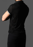 Andrew Christian Sheer Burnout Button-Up Shirt (10446)