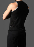 Andrew Christian Sheer Burnout Ringer Tank (20031)