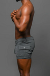 Andrew Christian Skinny Stretch Cargo Shorts (3" Inseam) (6880)