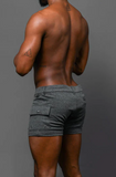 Andrew Christian Skinny Stretch Cargo Shorts (3" Inseam) (6880)