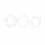 Alpha Liquid Silicone Beaded Rings (1491.80.2)