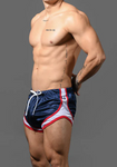 Andrew Christian Sports Mesh Jogger Shorts (3" Inseam) (6879)