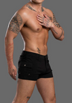 Andrew Christian Skinny Stretch Jean Shorts (3" Inseam) (6890)