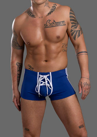 Andrew Christian Stretch Football Shorts (3" Inseam) (6874)