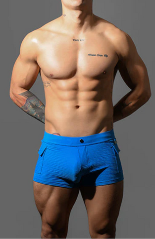 Andrew Christian Cargo Swim Trunk (70171)
