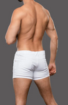 Andrew Christian Skinny Stretch Jean Shorts (4" Inseam) (6899)