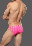 Andrew Christian Miami Cabana Boy Splash & Dash Brief w/ ALMOST NAKED® (93700)